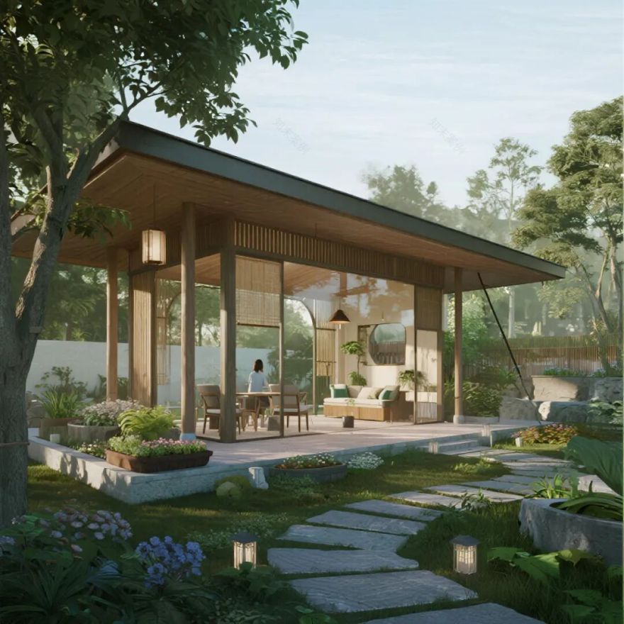 以自然为药,以文化为魂——五位一体沉浸式疗愈亲子花园设计营造-14