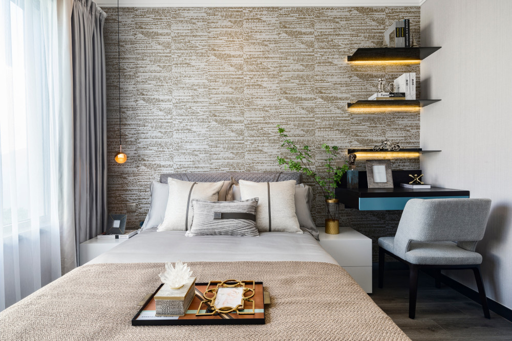 邵莉力作 | 湖州样板间设计 | 摩登都市时尚美居-13