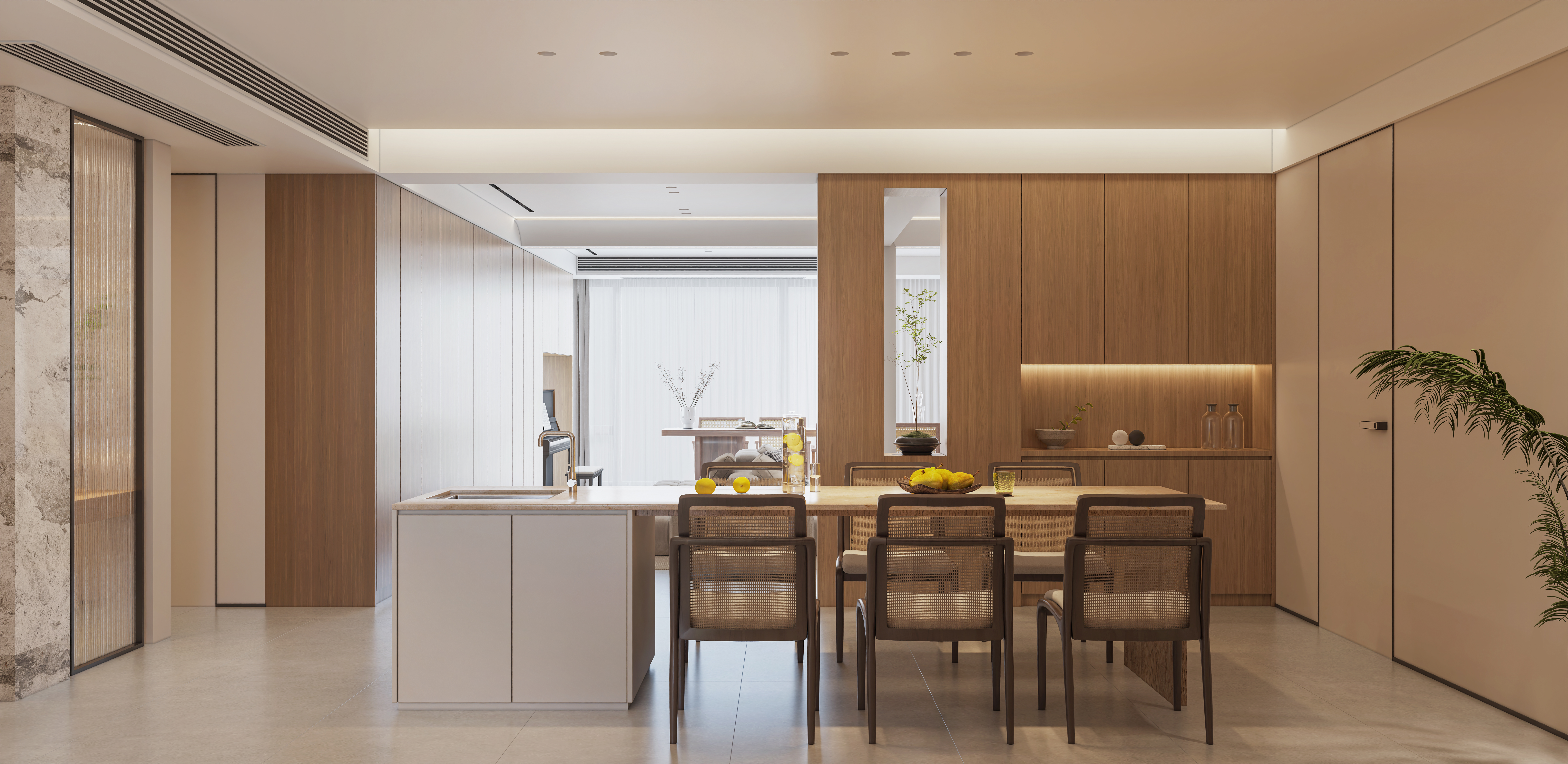 现代风奶油风俩种风格-1