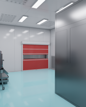 净化车间效果图相关BIM服务项目丨BIM工程服务