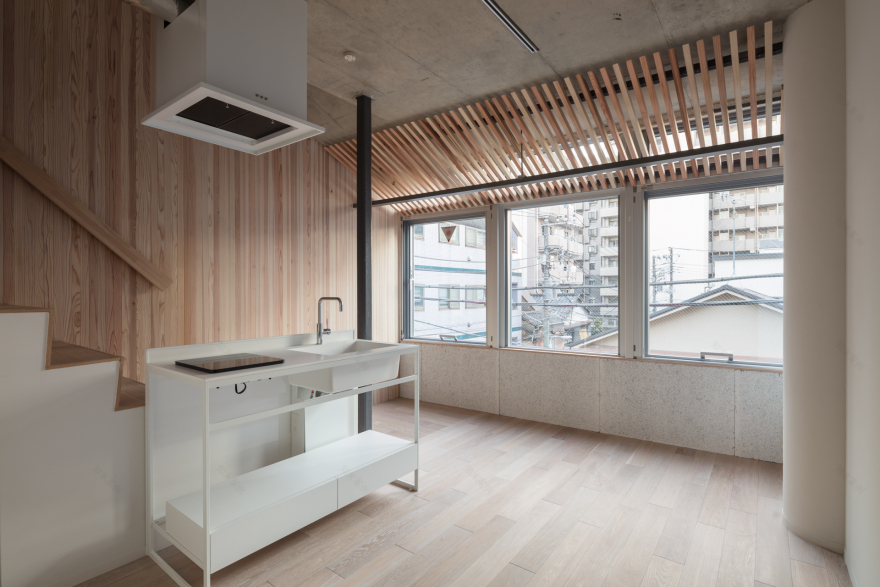 Hybrid Oku 共享公寓建筑丨日本东京丨Tatta Architects-19