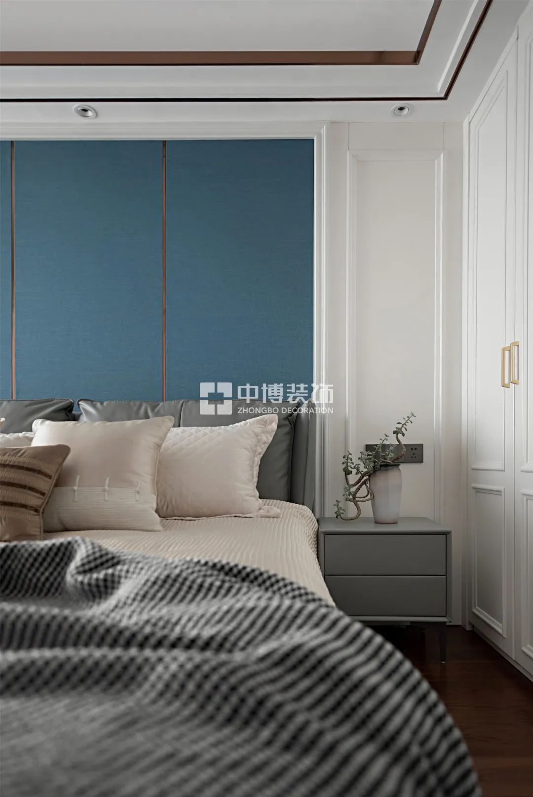 【中博案例】不拘一格的136㎡新中式,古风墨韵,打造高雅宁静住所!-73