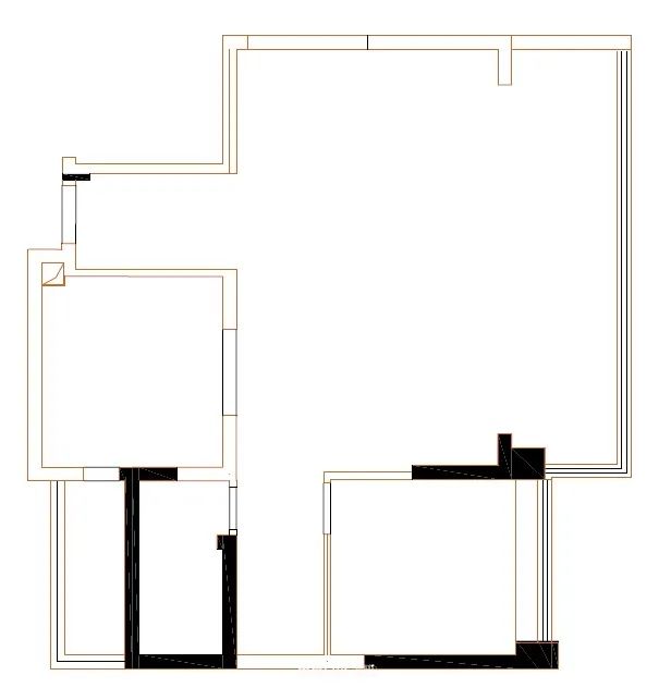 光华壹号 | 100㎡现代极简黑白灰风格：光影随心而动，一个人也不将就-55