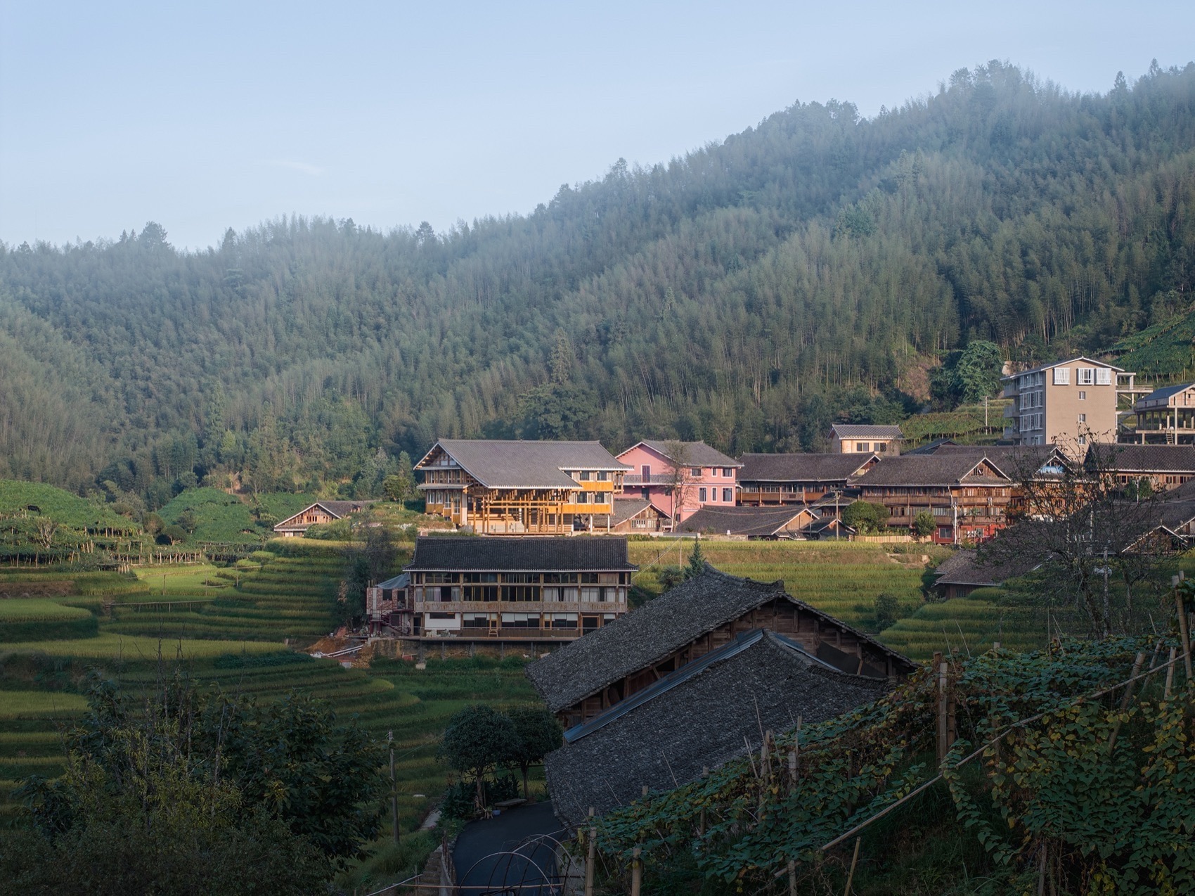 马海村综合文化馆丨中国桂林丨北京九七华夏文旅此间工作室,南大间架工作室-15