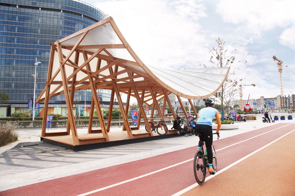 骑行驿站丨中国上海丨畎亩建筑+华东理工大学艺术与传媒学院-111