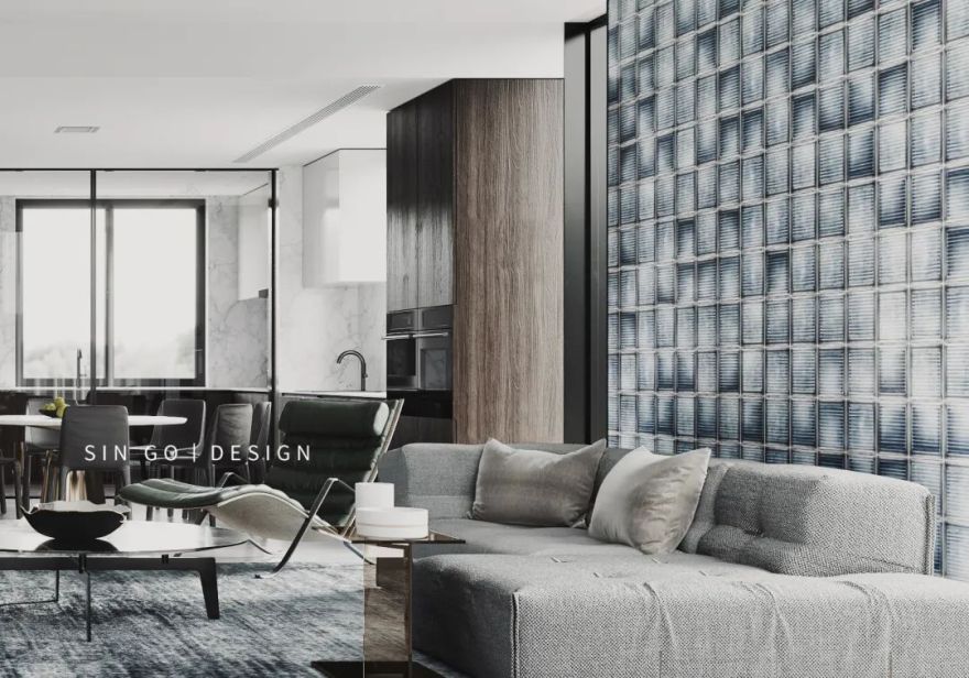 光影共生,艺术勾勒烟火,抽象派画家的现代主义私宅-28