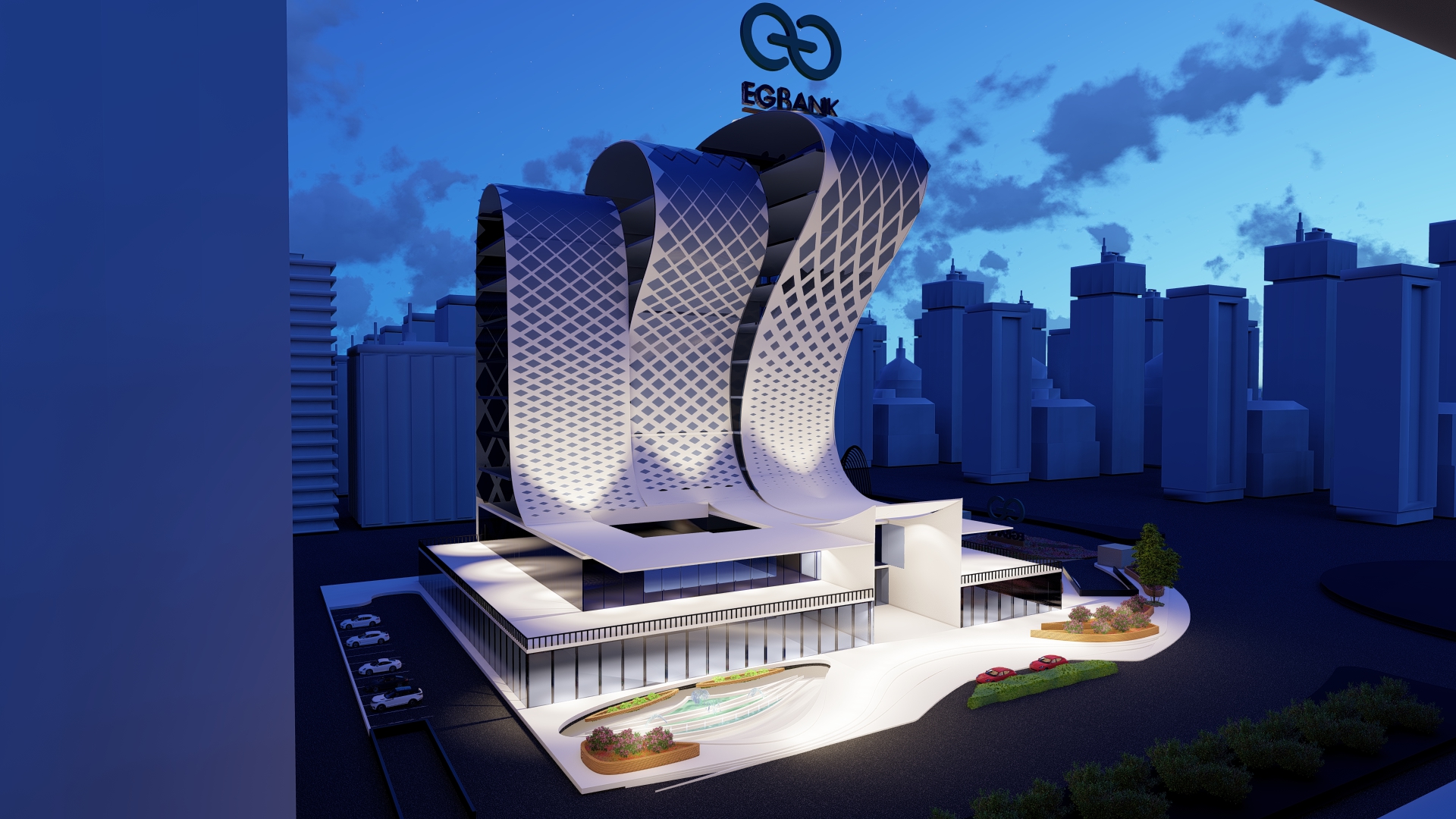 EG 银行总部丨Building Type Design Studio-8