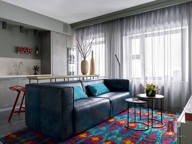 单身汉紧凑型公寓原创设计丨俄罗斯莫斯科-14