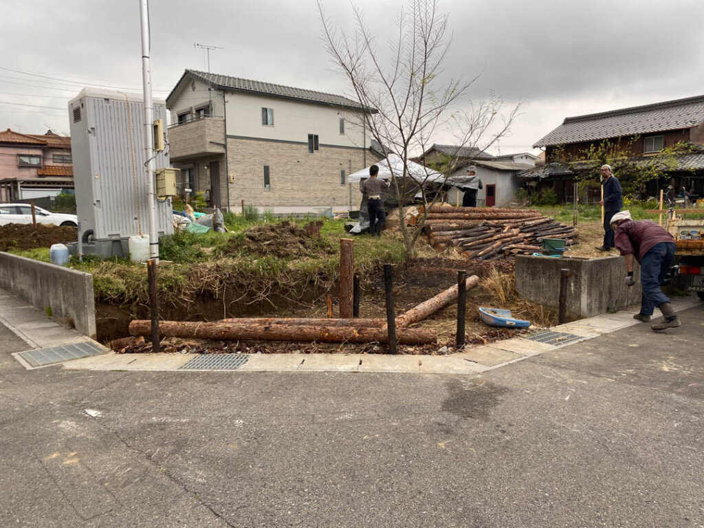 根の上の石場建て３土木工事１「伝統工法の土木」丨日本长野丨水野設計室-45