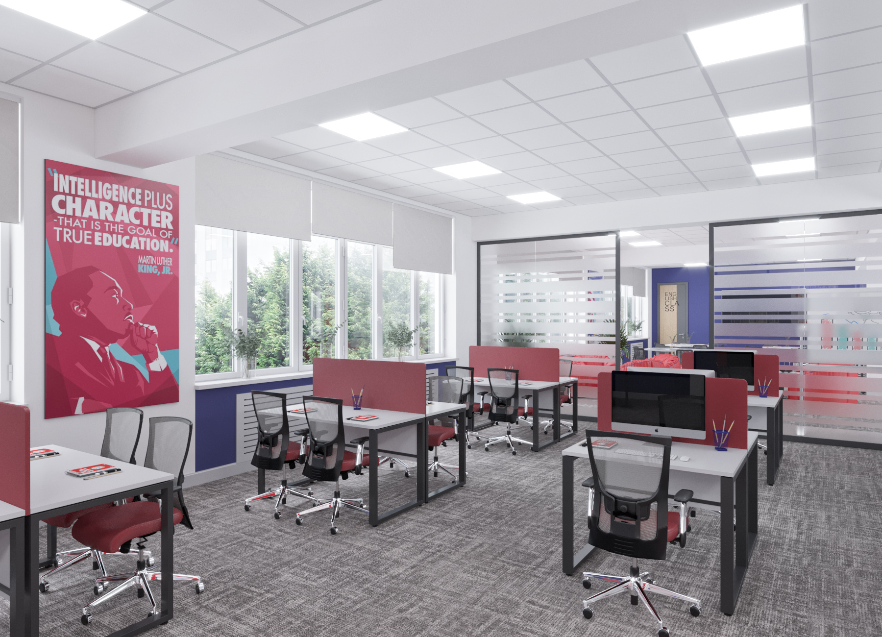 Foreign language training class-6