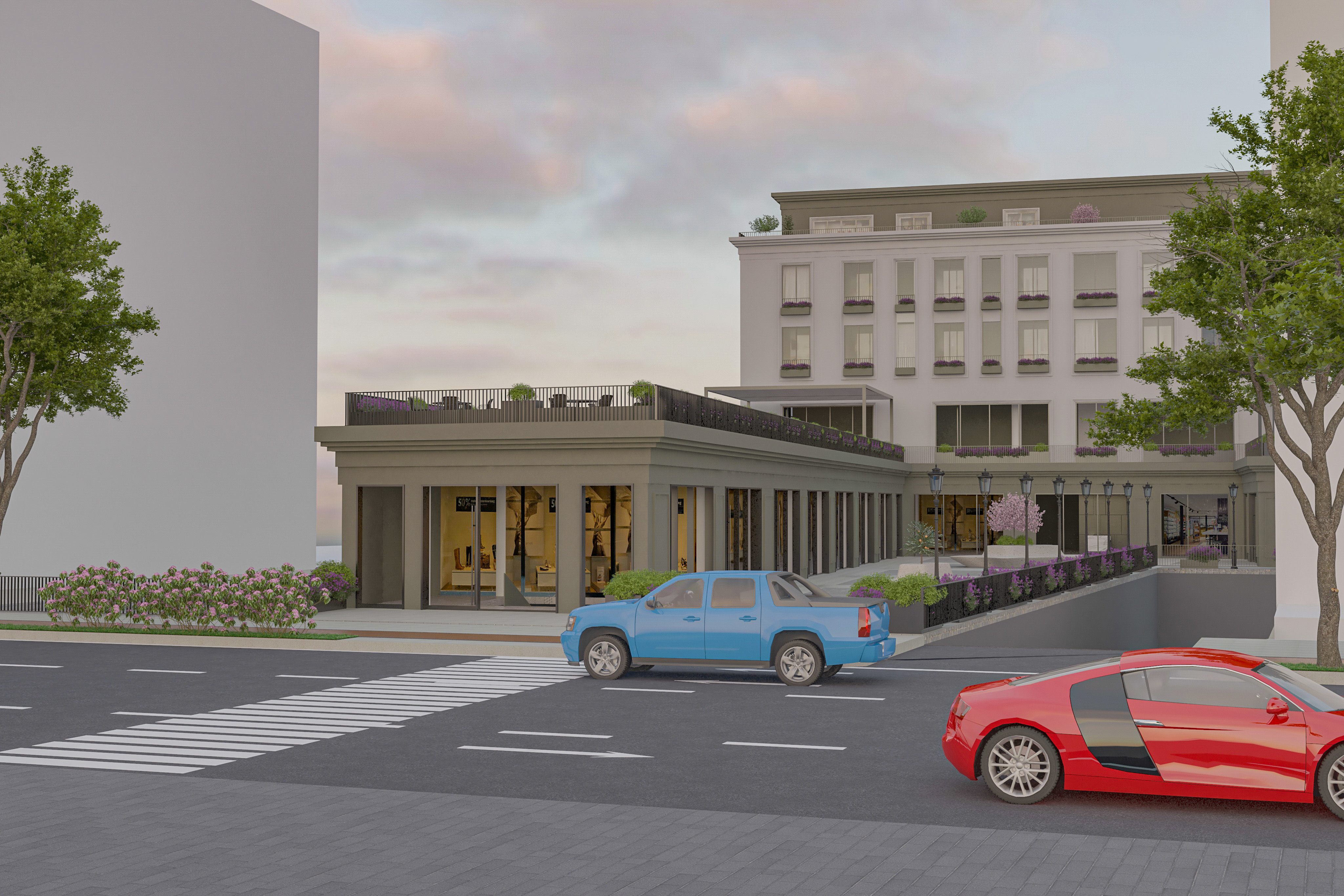 white flow（混合用途建筑）丨阿尔巴尼亚培拉特丨Ridi Milo,Elvi Musaj-1