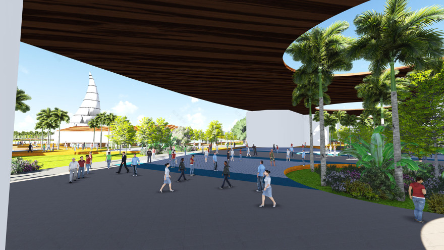 生态地平线度假村丨埃及丨开罗大学区域与城市规划学院城市设计系-39