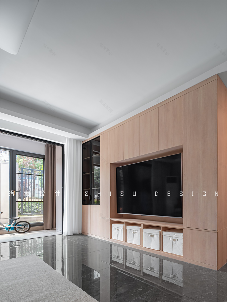 长沙·中海阅麓山142㎡现代原木风精装改造丨中国长沙丨拾素设计-44