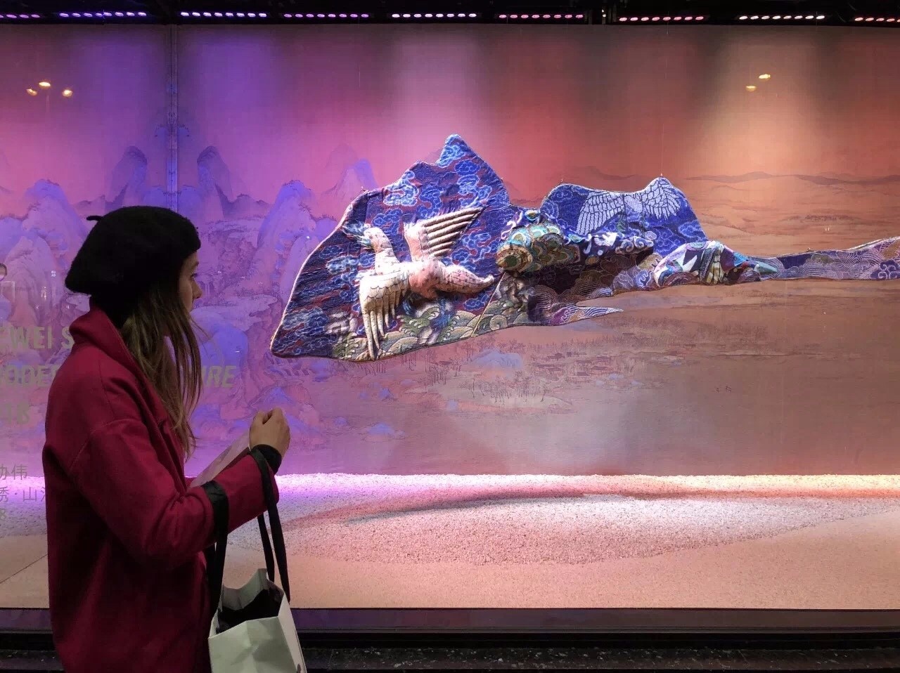 锦绣•山河——老佛爷百货中国风橱窗设计-35