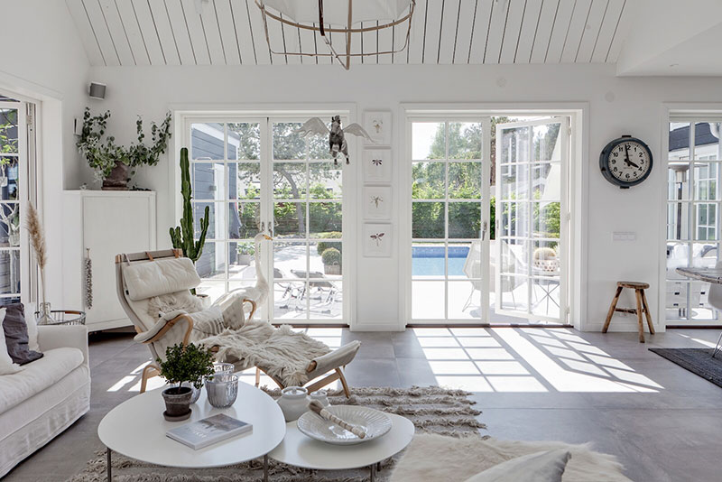 瑞典 282 平米北欧风格大宅 户外空间设计巧妙-19