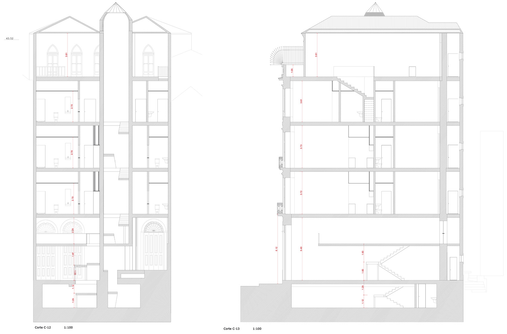 Mouzinho da Silveira 住宅楼丨葡萄牙波尔图丨Diana Barros Arquitectura-73