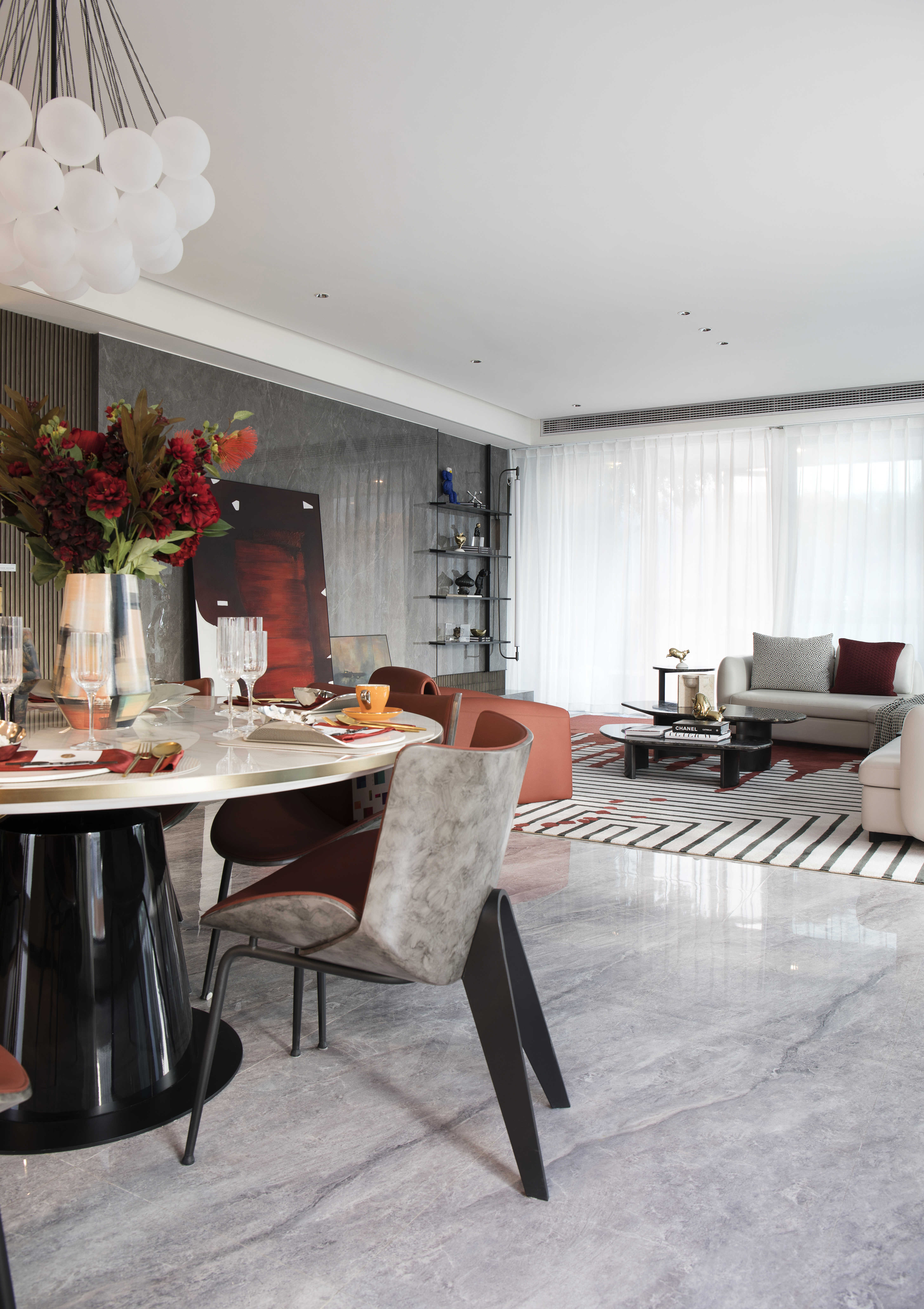 湘江之畔的潮流豪宅 · 旭辉铂悦湘江样板间设计丨中国长沙丨斯库图拉(上海)SCULTURA-16