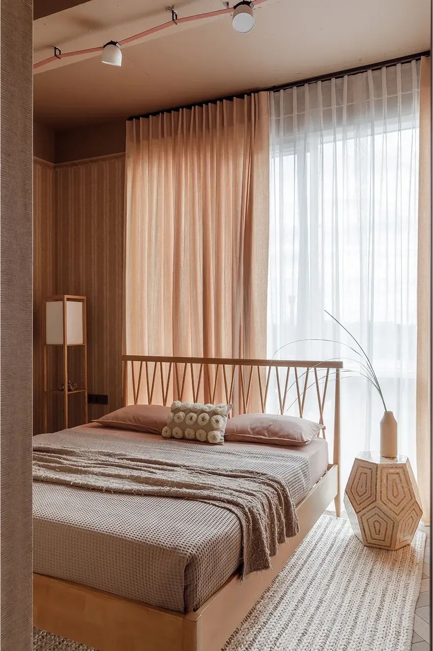 55㎡两人居暖色温馨设计丨Victoria Kalmykova-21