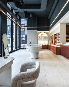 灯光设计眼镜精品店丨Bedoya Design