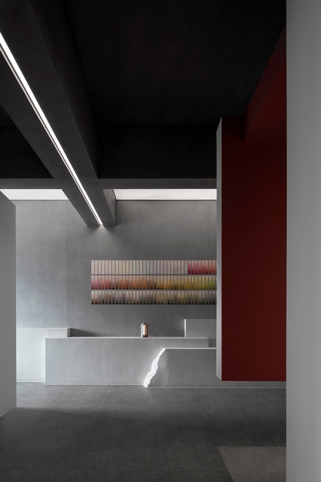 无用之间专质化工涂料展厅丨中国汕头丨质感建筑设计-23