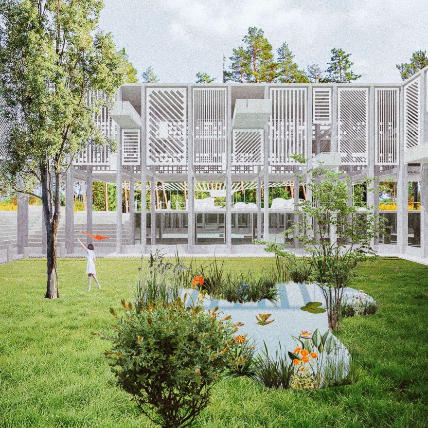 Urban Development of the NAGREF competition (3rd prize) - object-e.net-21