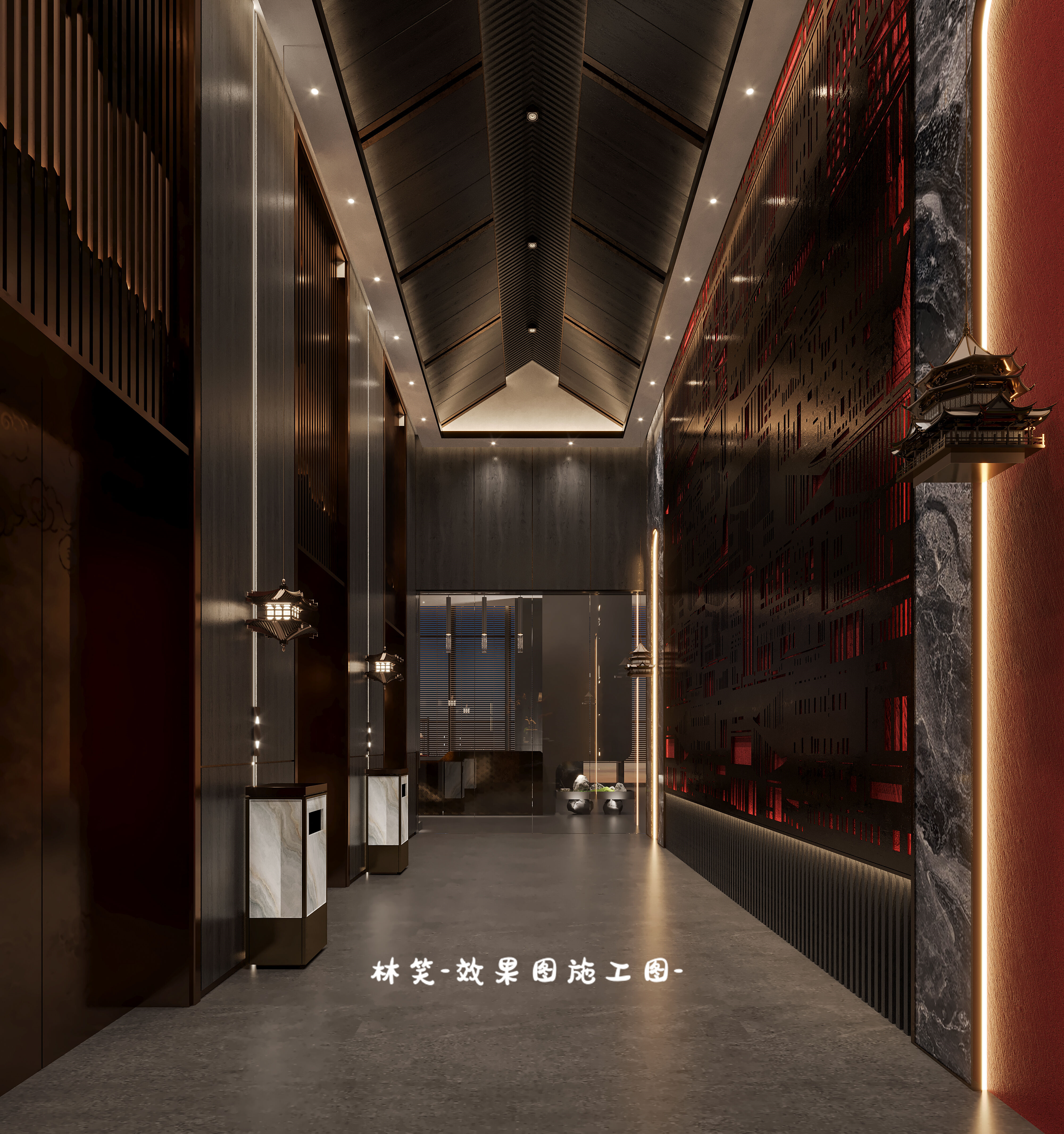 新中式私人会所，似水印月，浮生闲韵-1