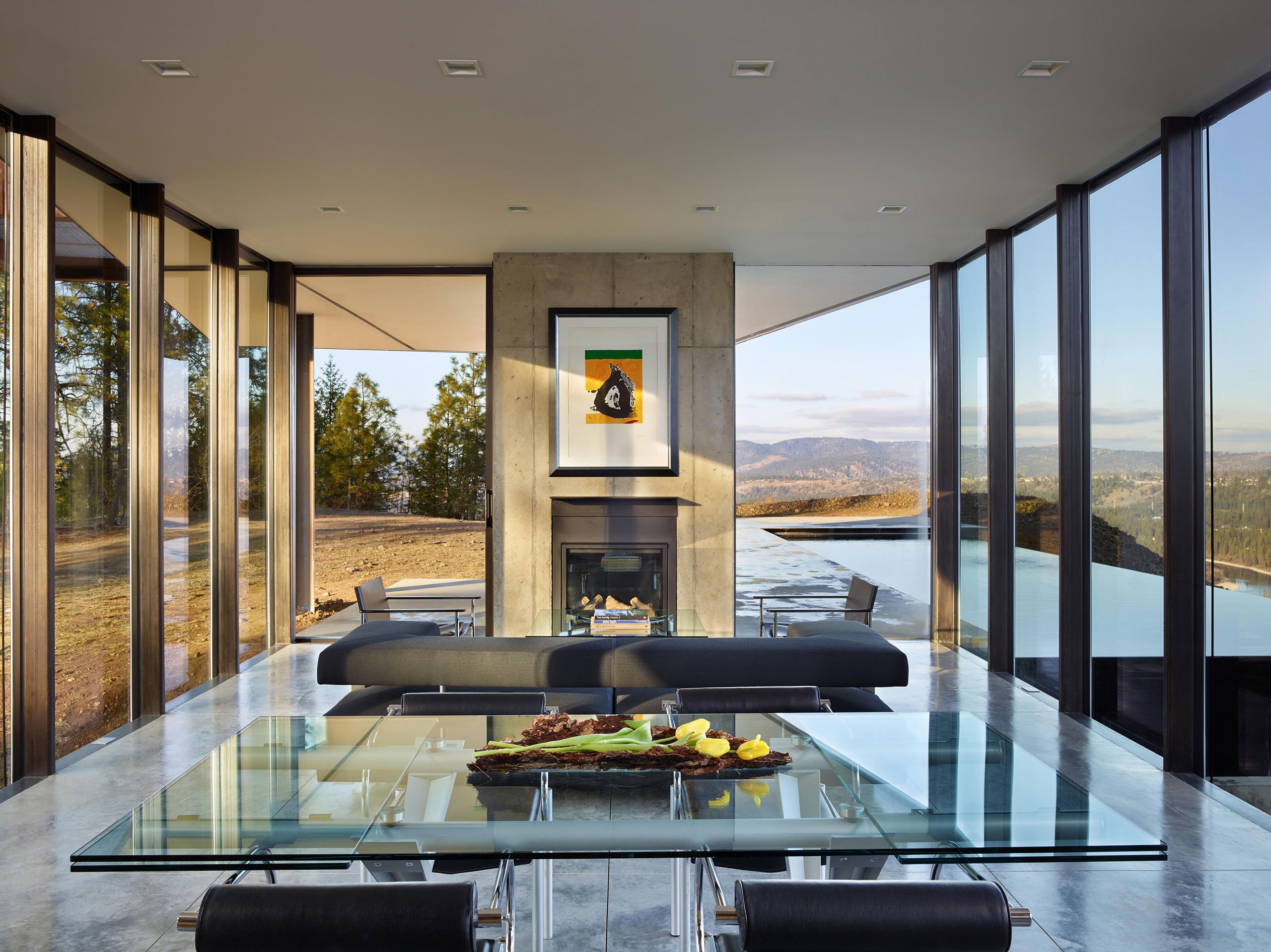 Artful Natural Living at Rimrock, a Private Home in Washington by Olson Kundig Architects-4