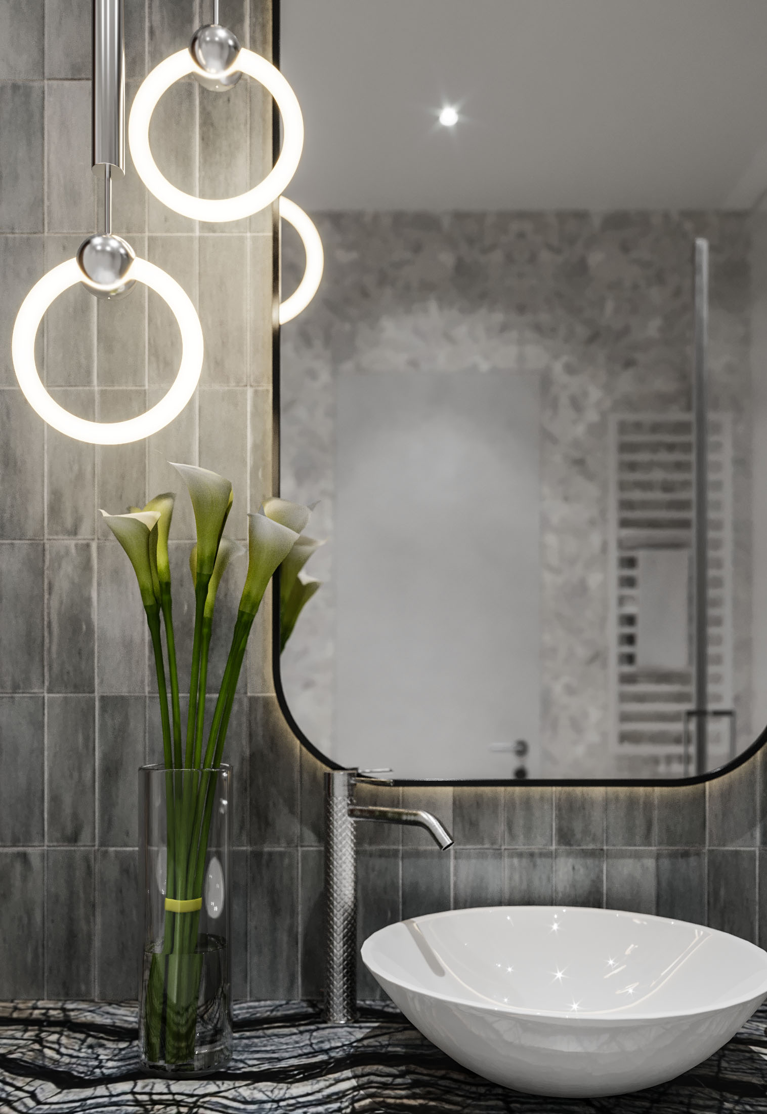 Master Bathroom in City-6