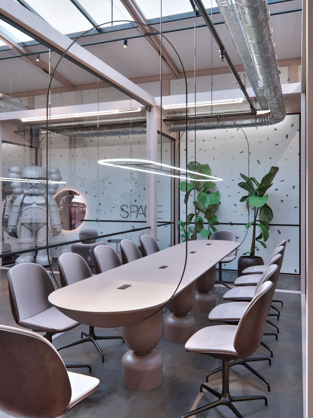 现代创意办公空间设计丨KSh Design-8