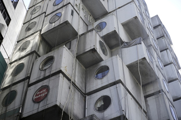 中银胶囊塔（Nakagin Capsule Tower）丨日本东京丨黑川纪章（Kisho Kurokawa）-12