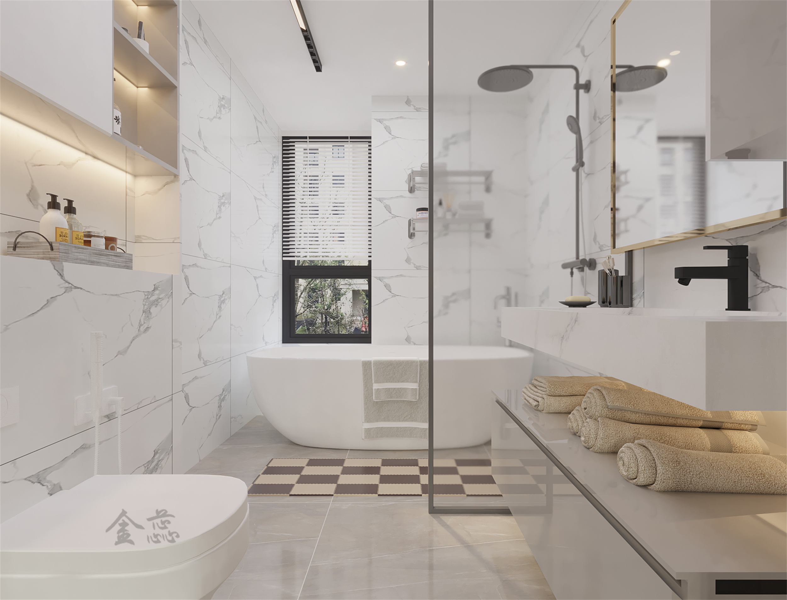 现代轻奢装饰风格设计-11