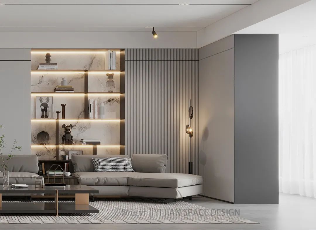 丽都水岸现代简约风家居设计丨亦間设计-18
