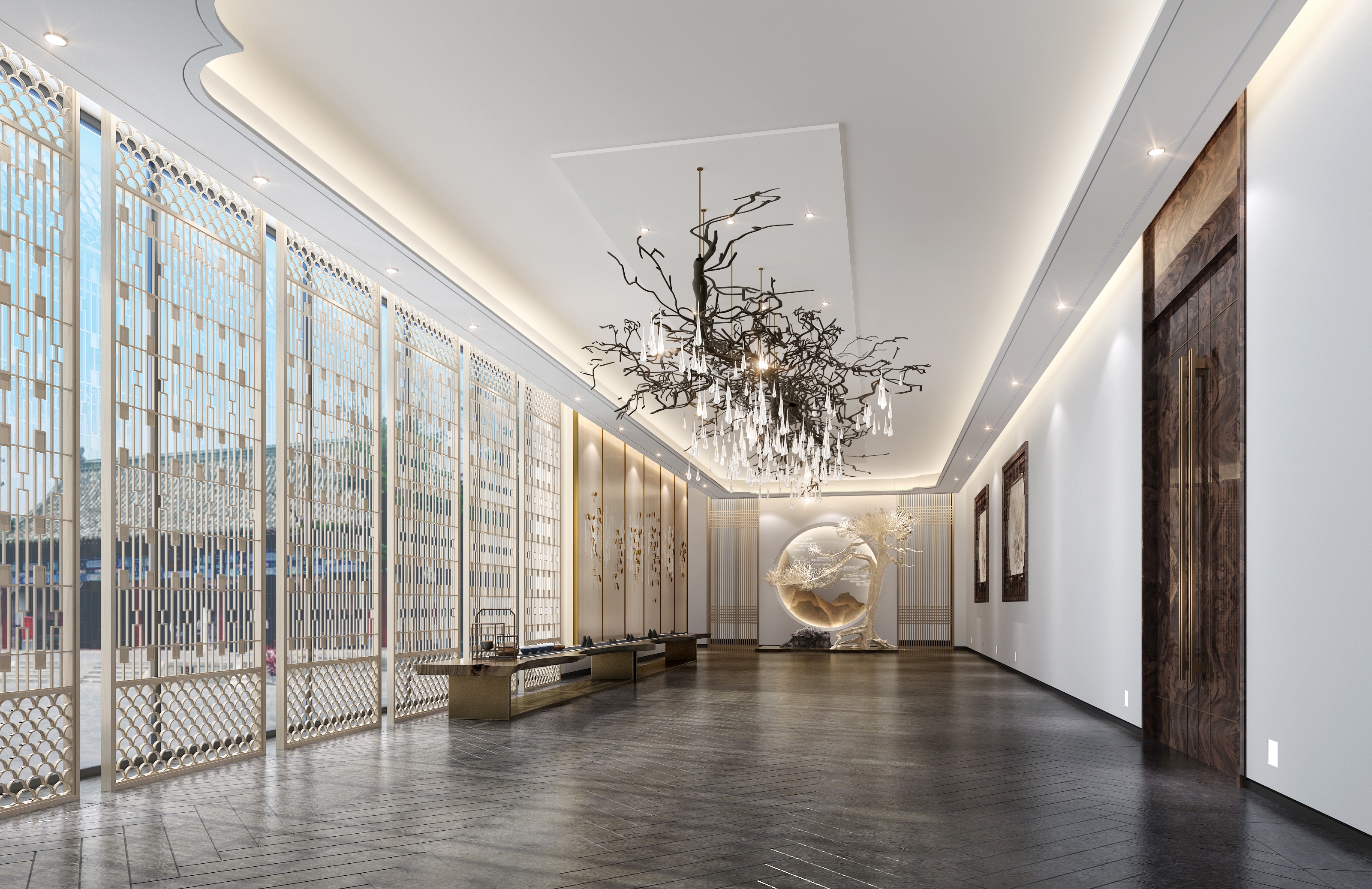 《京院·云影》 | 古建改造的私人会所室内设计-2