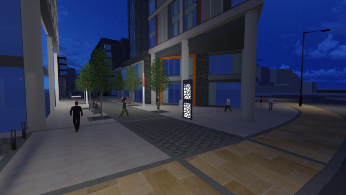 谢菲尔德新时代广场·韦德尔兹丨英国谢菲尔德丨Weddles（景观顾问）-3