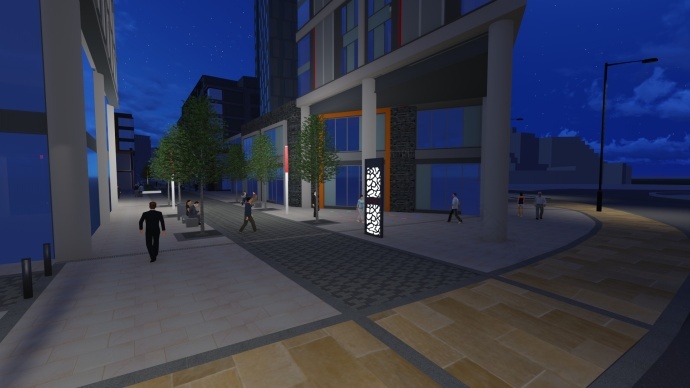 谢菲尔德新时代广场·韦德尔兹丨英国谢菲尔德丨Weddles(景观顾问)-3