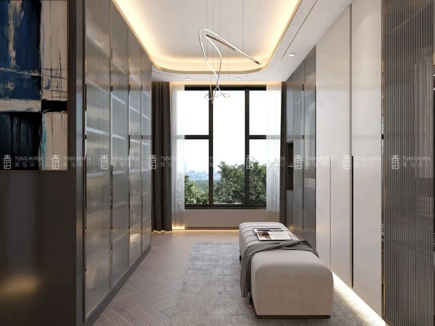 新城玺樾骊府下叠户型设计丨青马别墅设计-70