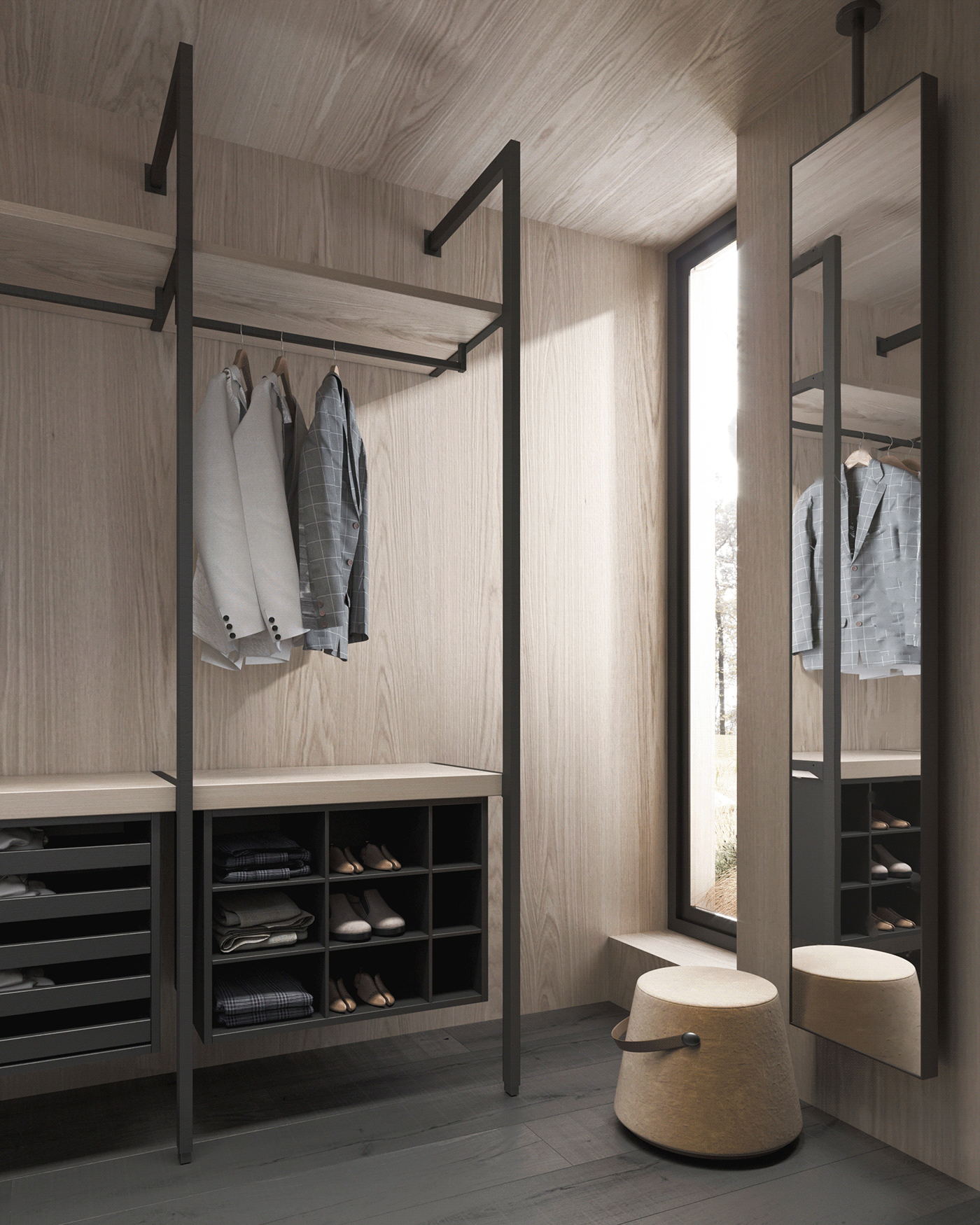 乌克兰基辅215㎡米色系公寓设计 超温馨！-29