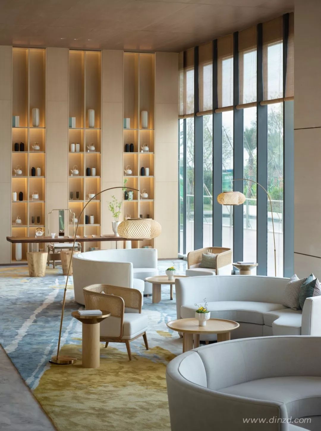 惠州湾售楼会所——邹洪博的温暖自然空间设计-36