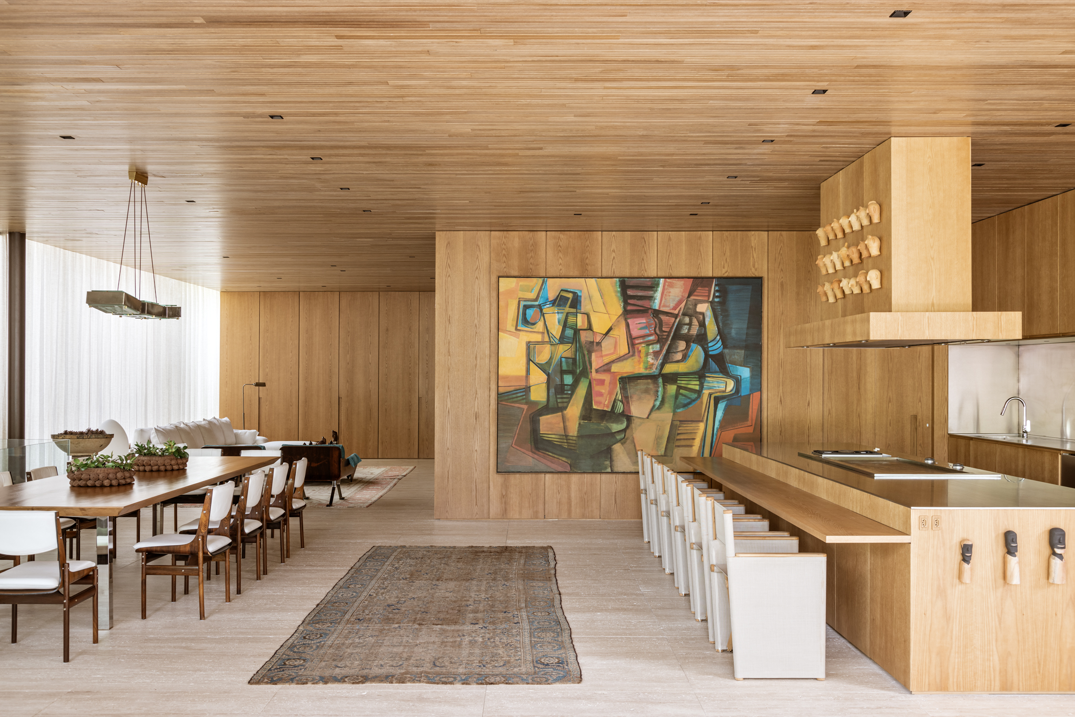 热（JE）居所 + 附属建筑

注：这里Ane·o推测可能是anexo （在葡萄牙语、西班牙语等语言里有附属建筑、附加物等意思 ），因根据现有信息难以百分百确认，若与实际不符，请补充更多背景信息 丨Cape VerdePaul丨Jacobsen Arquitetura-53