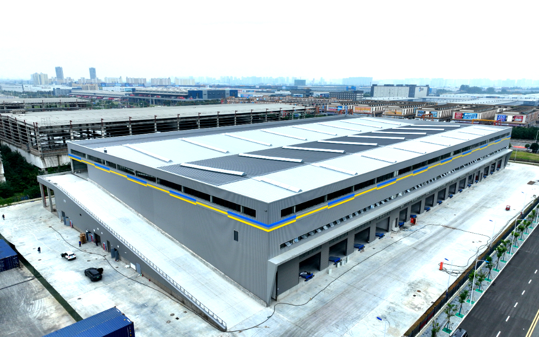 大洋物流中欧班列集结中心项目高质量交付-9