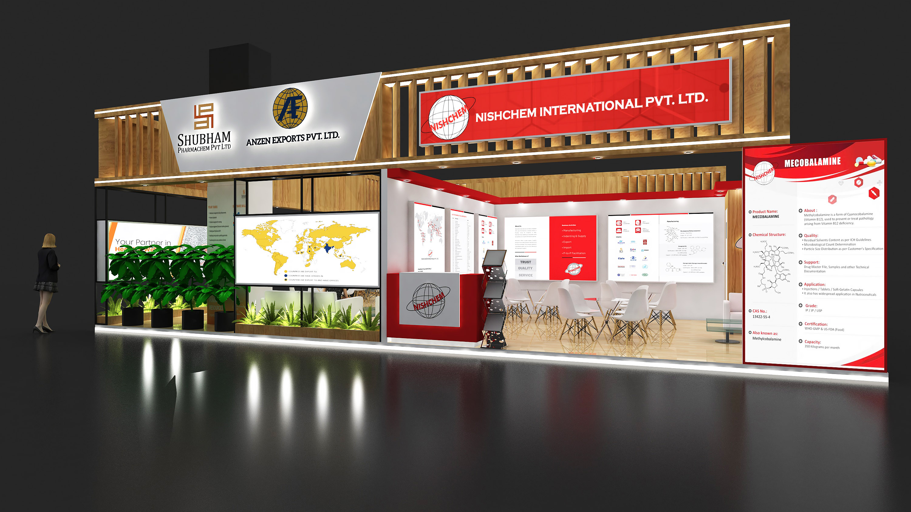 SHUBHAM 12X12M STALL DESIGGN IN MUMBAI-6