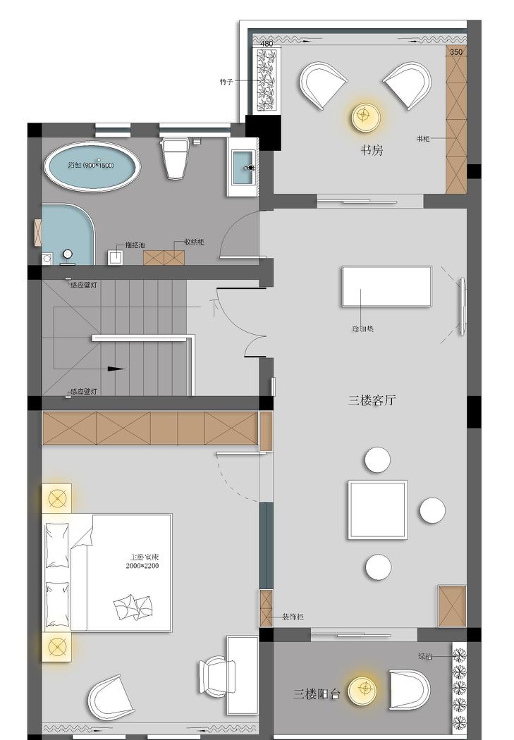 中华新天地(理工帝湖湾别墅)-5