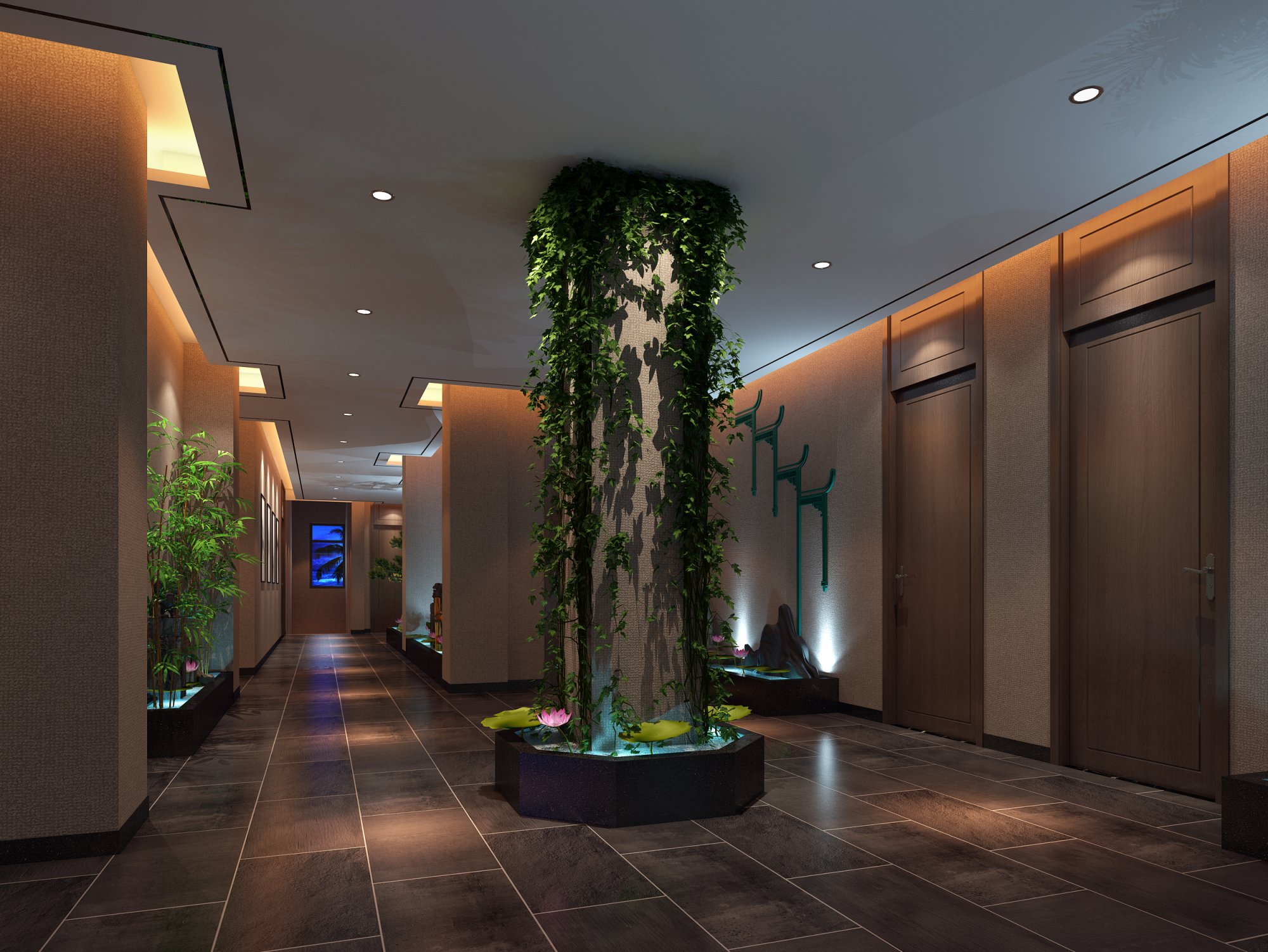 新中式足浴馆古风设计丨暂无-8