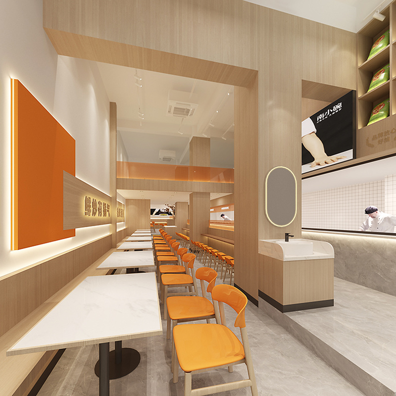 南小碗湖南鲜炒简餐空间设计丨中国武汉丨品深设计-36