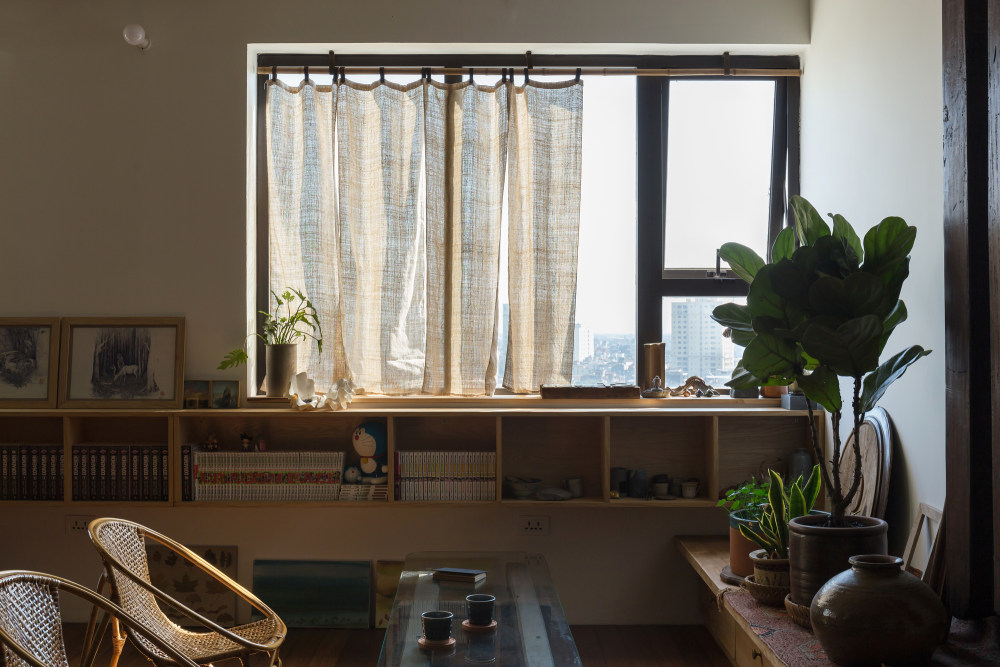 河内 62 平米公寓的开放式改造-21