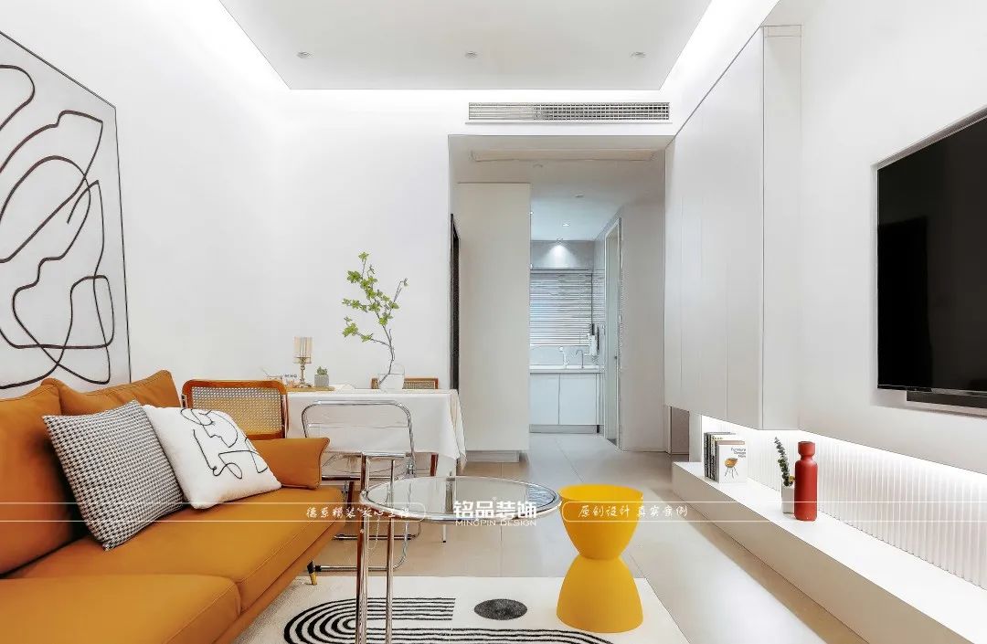62㎡小户型逆袭 · 现代简约风格家居空间设计丨中国杭州丨铭品装饰-32