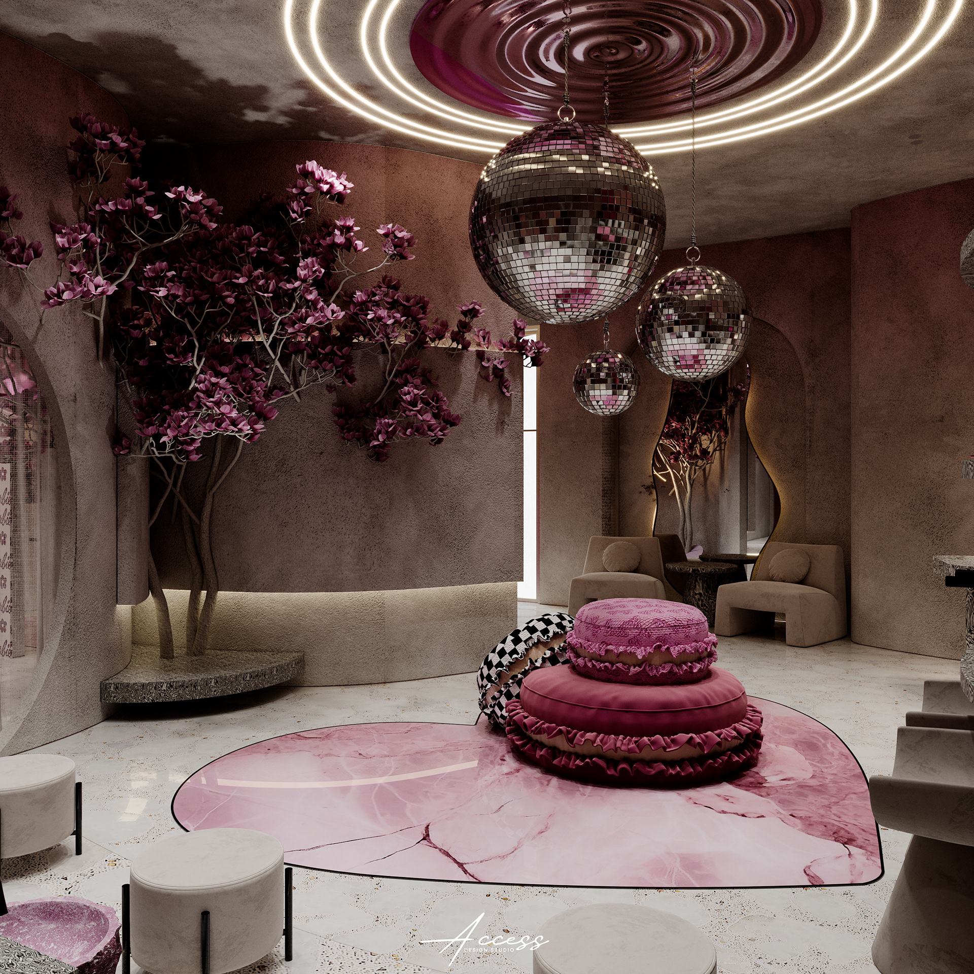 芭比世界美容院丨Access Design-6