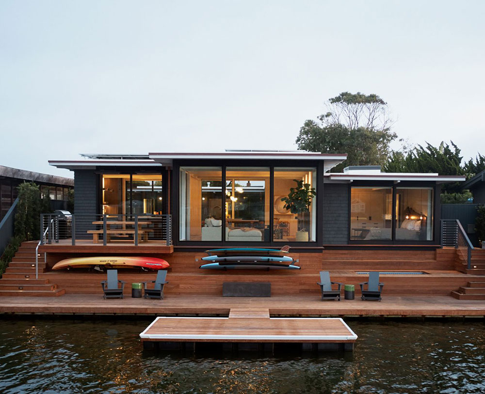 旧金山湾边 70 年代家居翻新，自然材料与多彩元素完美融合-1