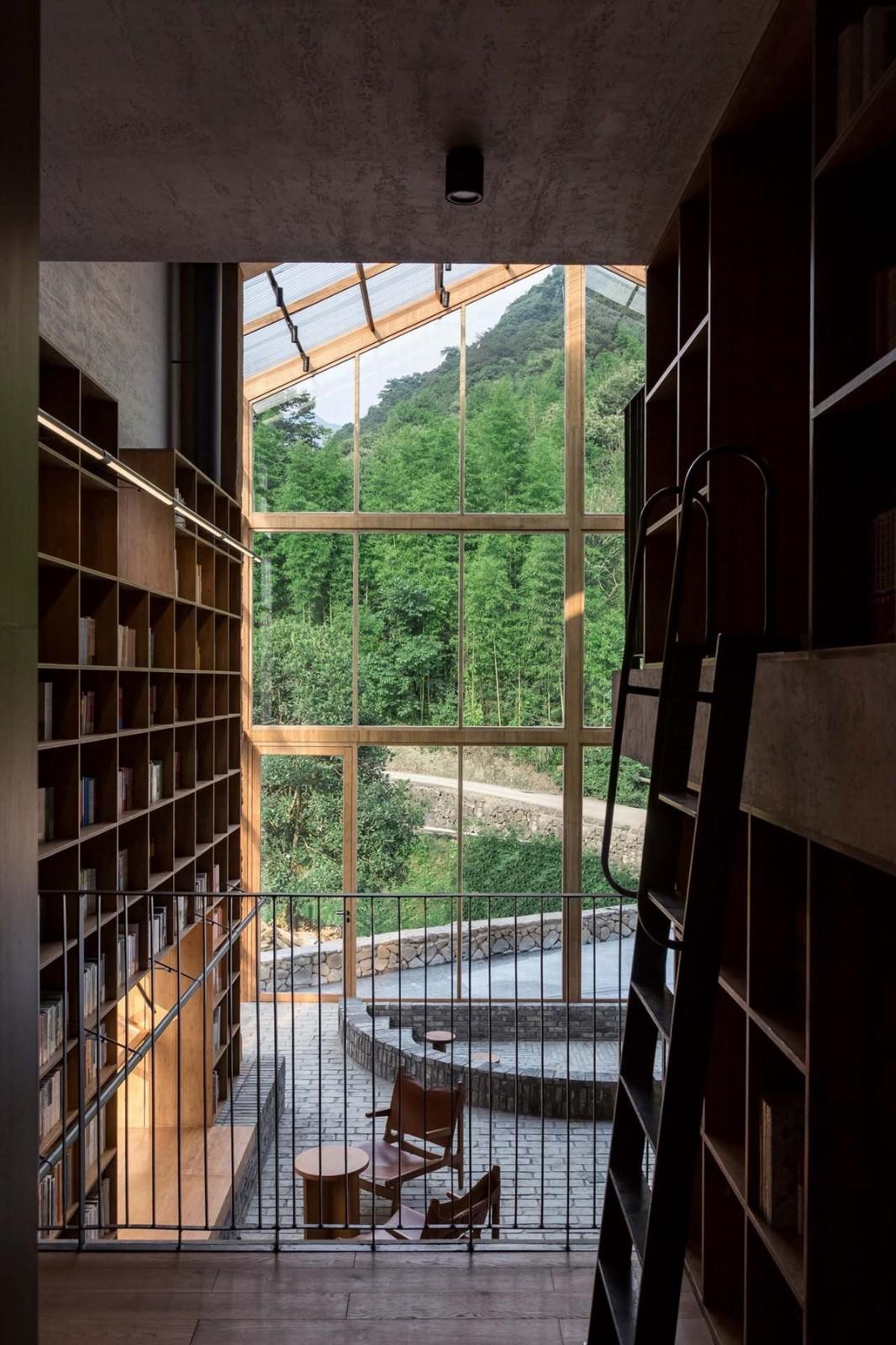 青龙坞言几又乡村胶囊旅社书店丨中国金华丨西涛设计工作室-49