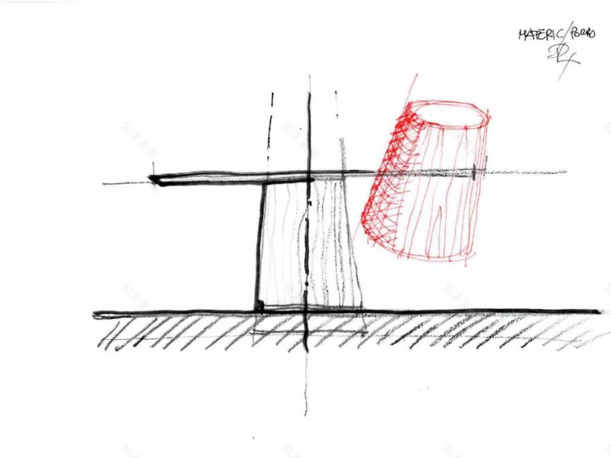 Porro 品牌新品 | Materic 旋转圆桌的工业未来主义解读-14